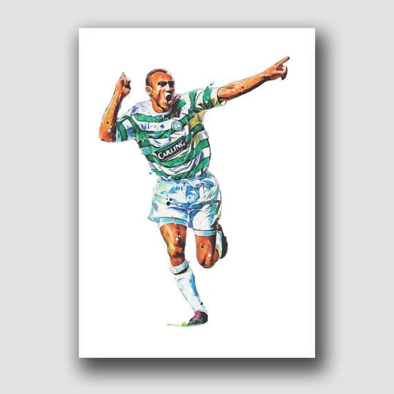 CELTIC - HENRIK LARSSON (1)