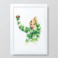 Celtic | Neil Lennon Art Print