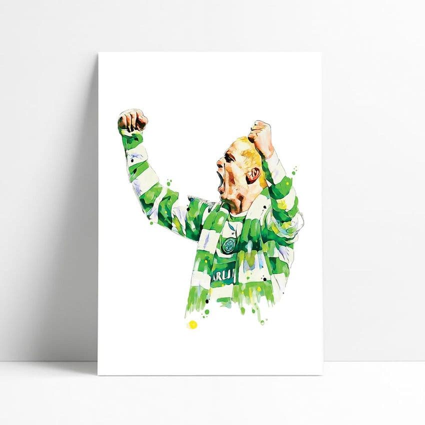 Celtic | Neil Lennon Art Print