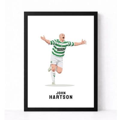 Celtic Print | John Hartson