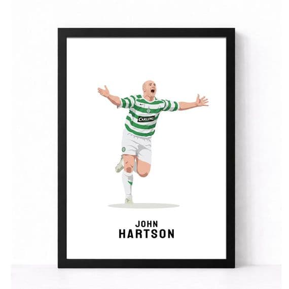 Celtic Print | John Hartson