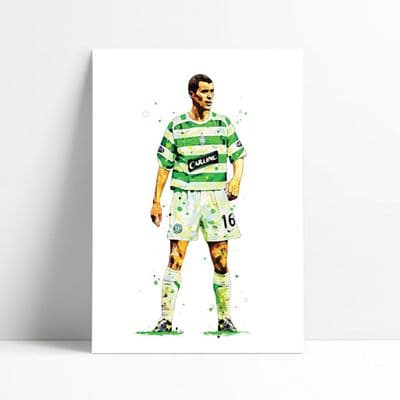 Celtic | Roy Keane Art Print