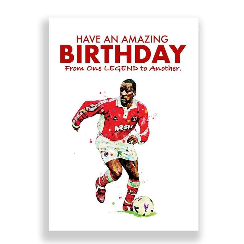Charlton Athletic Birthday  Card | Chris Powell