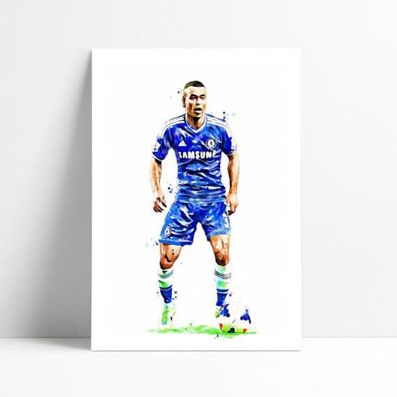 Chelsea | Ashley Cole Art Print