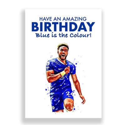 Chelsea Birthday  Card | Reece James