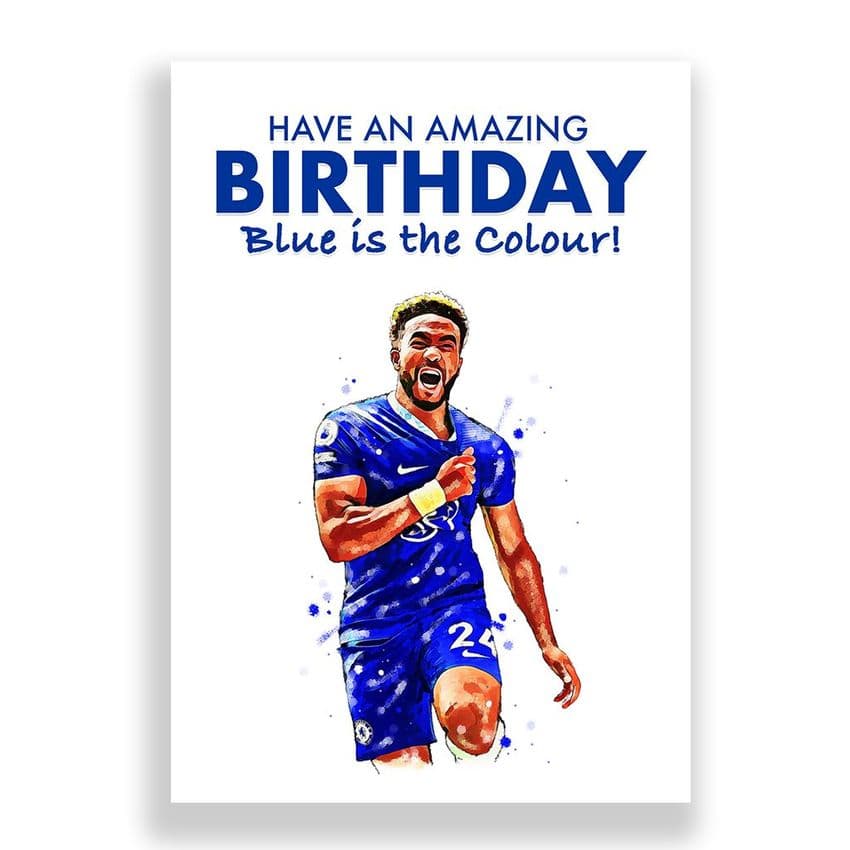 Chelsea Birthday  Card | Reece James