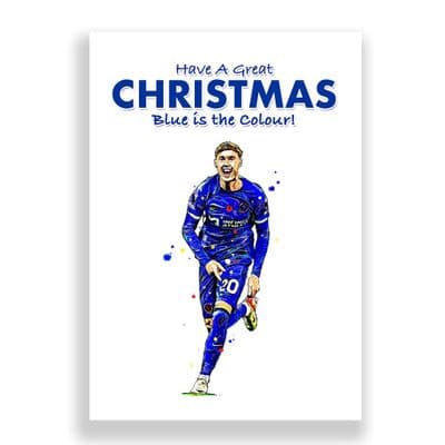 Chelsea Christmas Card | Cole Palmer