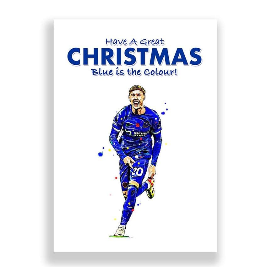 Chelsea Christmas Card | Cole Palmer