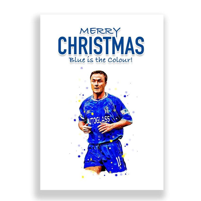 Chelsea Christmas Card | Dennis Wise