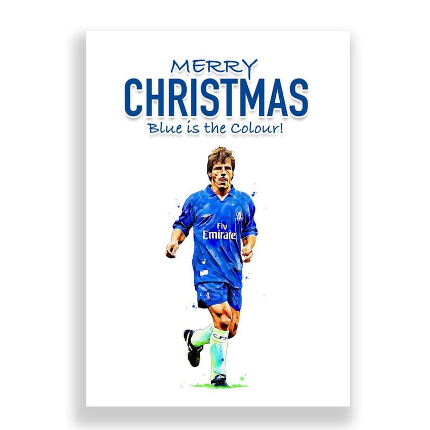 Chelsea Christmas Card | Gianluca Vialli
