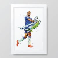 Chelsea | Didier Drogba Art Print