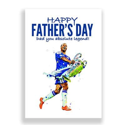 Chelsea Father's Day Card | Didier Drogba