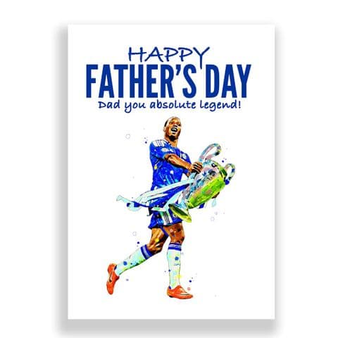 Chelsea Father's Day Card | Didier Drogba