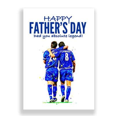 Chelsea Father's Day Card | John Terry | Frank Lampard