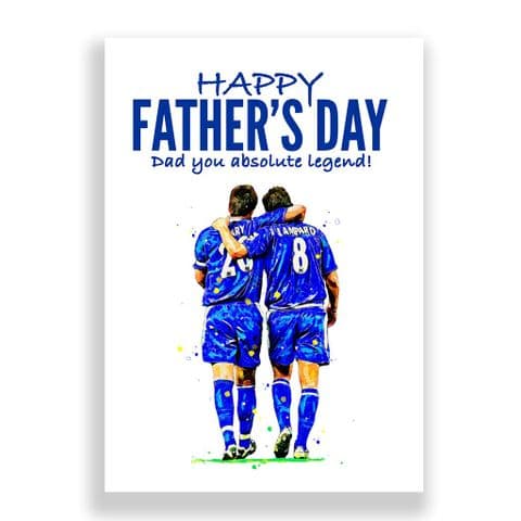 Chelsea Father's Day Card | John Terry | Frank Lampard