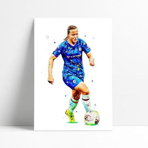 Chelsea | Fran Kirby Art Print