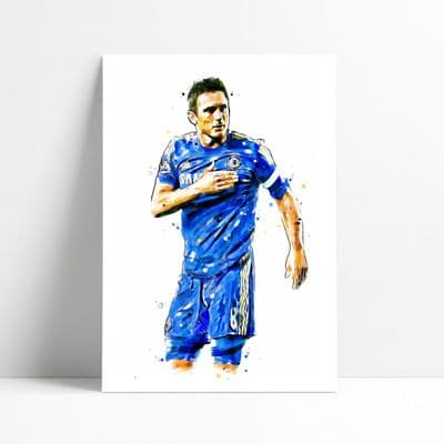 Chelsea | Frank Lampard Art Print.