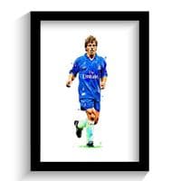 Chelsea | Gianfranco Zola Pen Art Print
