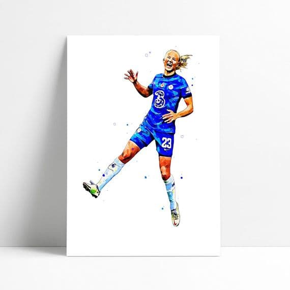 Chelsea |  Pernille Harder Art Print