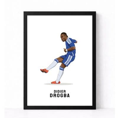 Chelsea Print | Didier Drogba