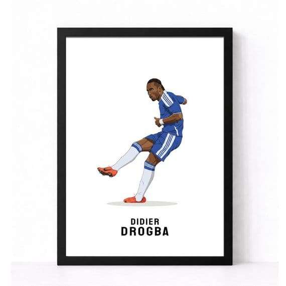 Chelsea Print | Didier Drogba