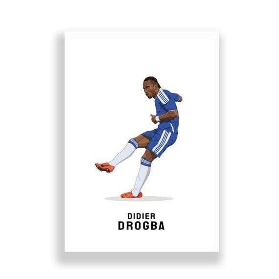 Chelsea Print | Didier Drogba
