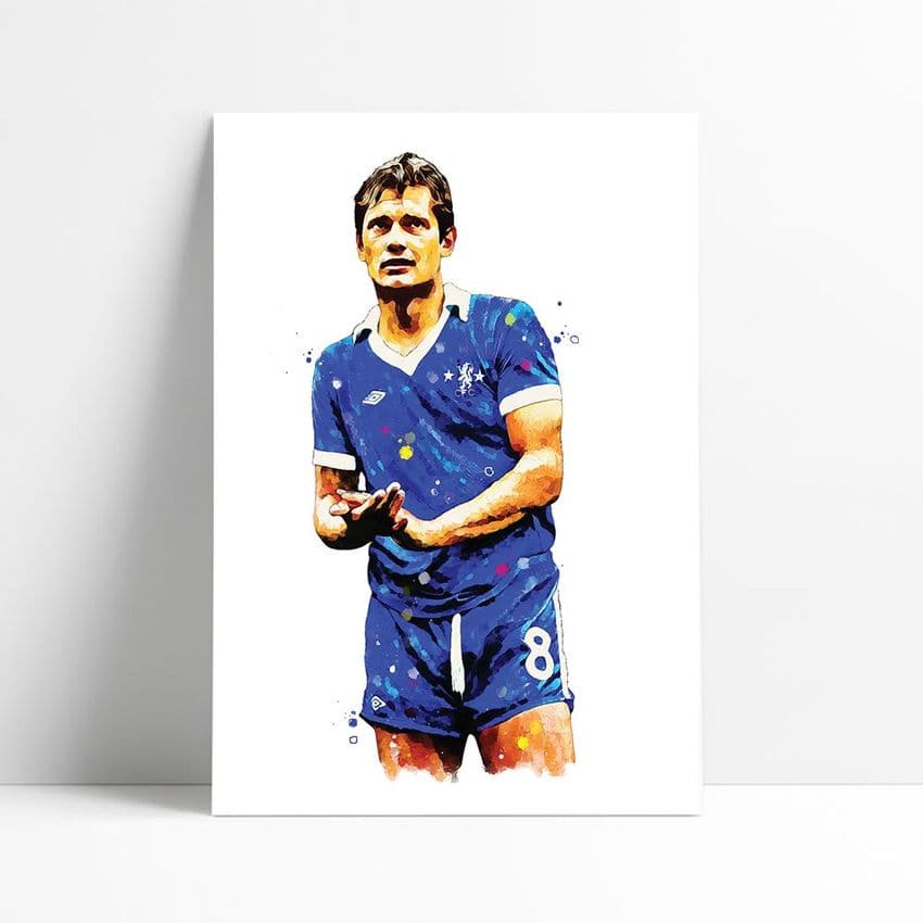 Chelsea | Ray Wilkins Art Print