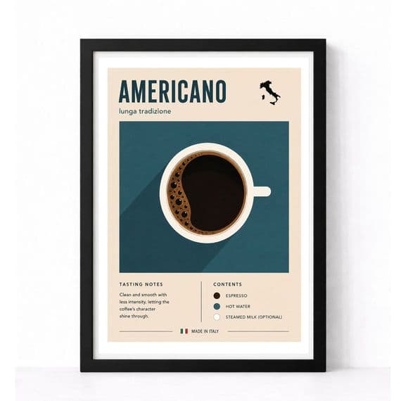 Coffee Print | Americano