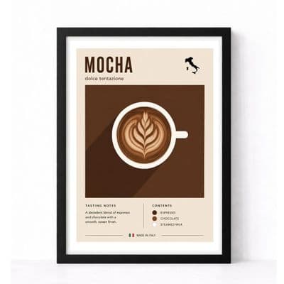 Coffee Print | Mocha