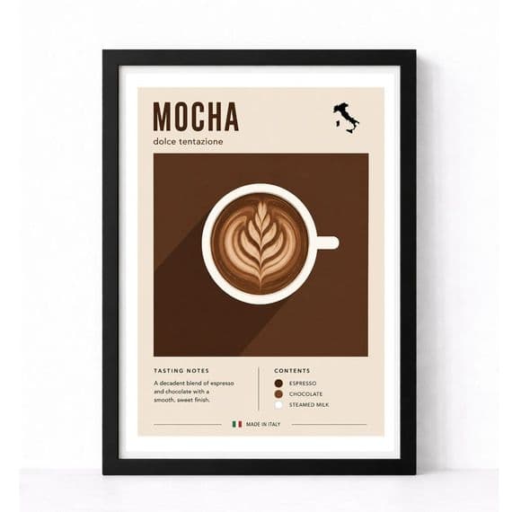 Coffee Print | Mocha