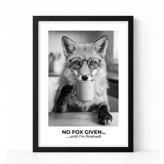 Coffee Print | No Fox Given