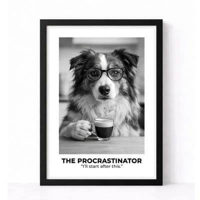 Coffee Print | The Procrastinator