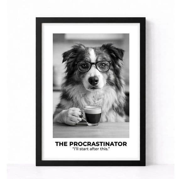 Coffee Print | The Procrastinator