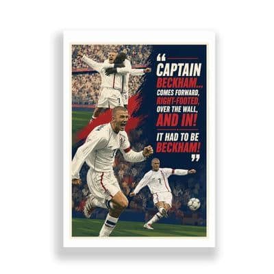 Commentary | David Beckham V Greece