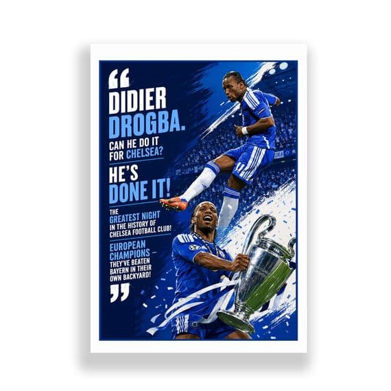 Commentary | Didier Drogba | Champions League Win