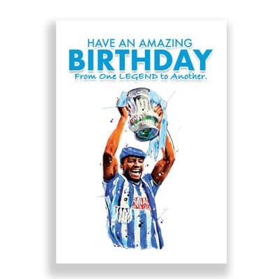 Coventry City Birthday Card | Cyrille Regis