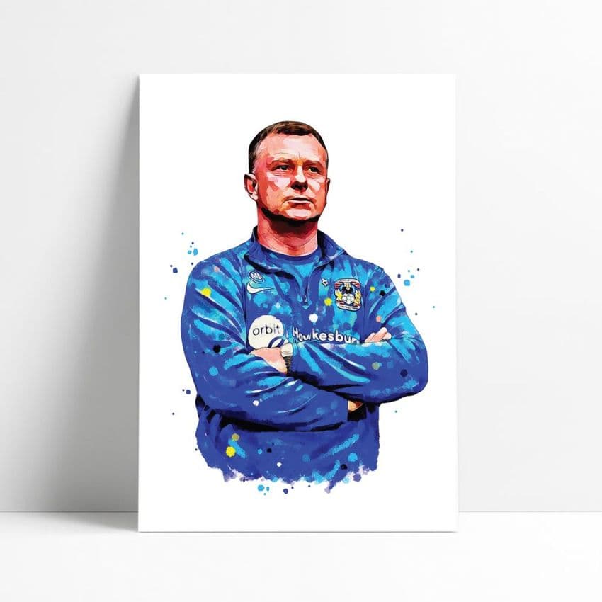 Coventry City | Mark Robins Art Print