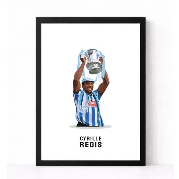 Coventry City Print | Cyrille Regis