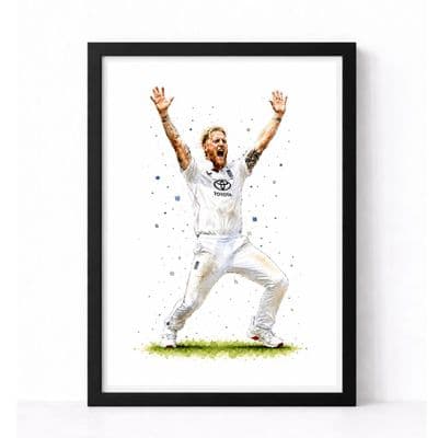 Cricket | Ben Stokes Art Print