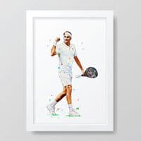 Cricket | Joe Root Illustration Print