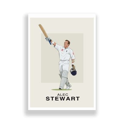 Cricket Print | Alec Stewart Illustration (2).