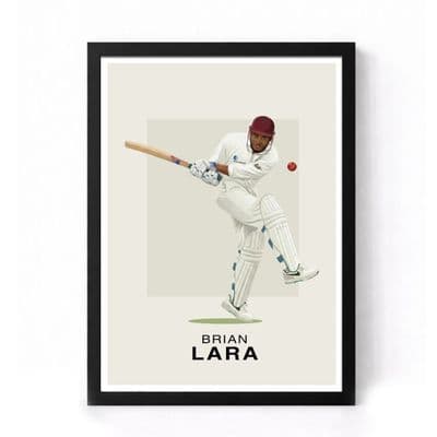 Cricket Print | Brian Lara Illustration (2)