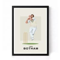Cricket Print | Ian Botham Illustration