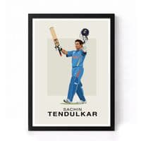 Cricket Print | Sachin Tendulkar Illustration (3)