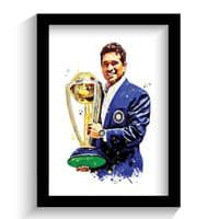 Cricket | Sachin Tendulkar Art Print