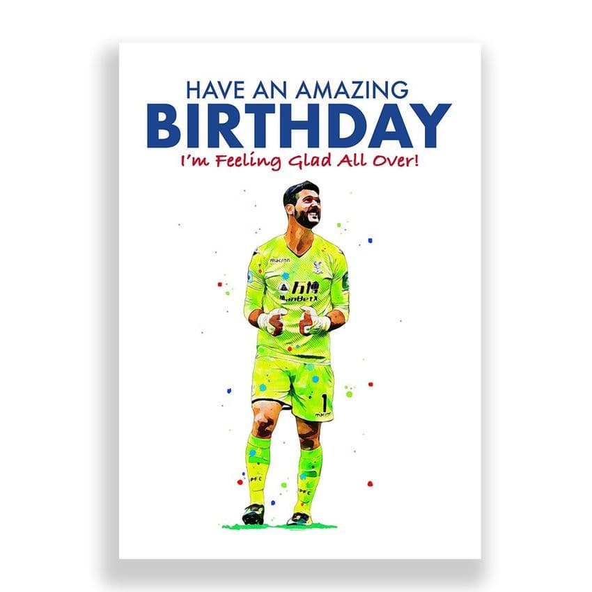 Crystal Palace Birthday Card | Julián Speroni