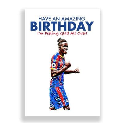 Crystal Palace Birthday Card | Wilfried Zaha