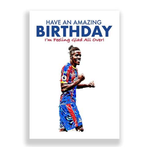 Crystal Palace Birthday Card | Wilfried Zaha