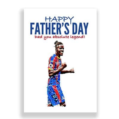 Crystal Palace Father's Day Card | Wilfried Zaha