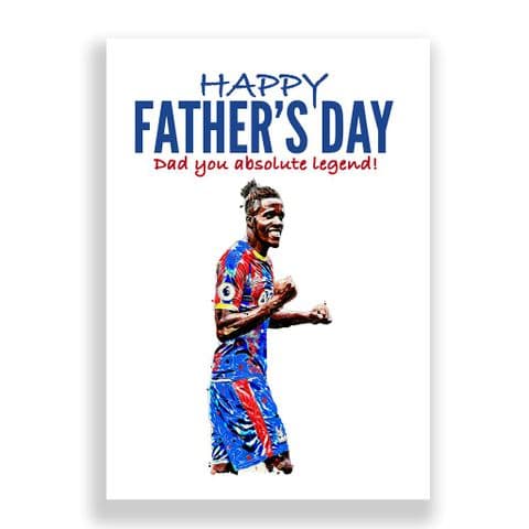 Crystal Palace Father's Day Card | Wilfried Zaha